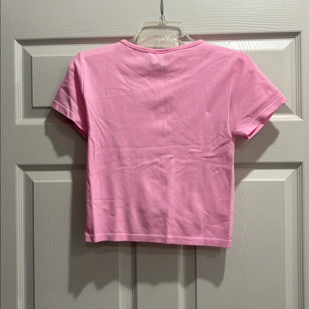Pink Ribbed Top - Picture 4 of 4